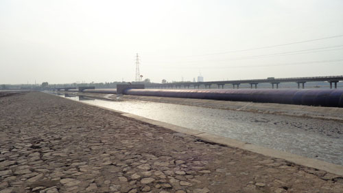 汝州市北汝河河道治理3號(hào)橡膠壩工程.JPG
